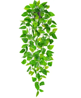 Image de Plantes suspendues, 86 cm - Plante artificielle - Plante décorative d'intérieur - Faux lierre - Entretien minimal - Parfaite pour la décoration - Plante artificielle