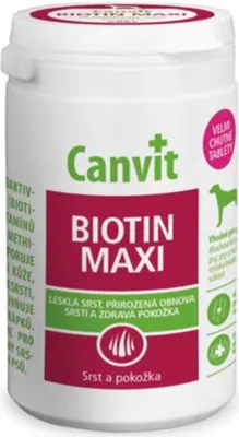 Productafbeelding van Canvit Biotin Maxi voor honden, smaakversterkt, 500g