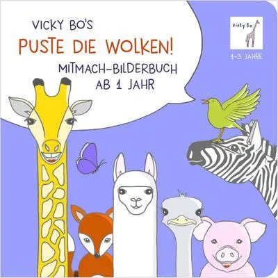 Produktbild von Puste die Wolken! Mitmach-Bilderbuch ab 1 Jahr