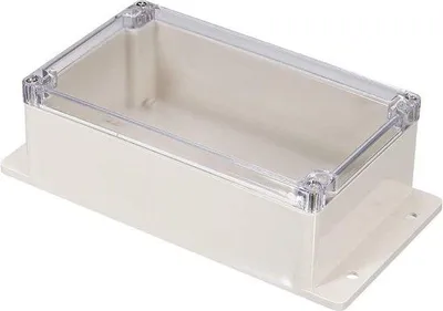 Obrázek produktu pro Vodotěsná zásuvka IP65 s krytem z ABS, velikost 27, bílá – vhodná pro SenRise