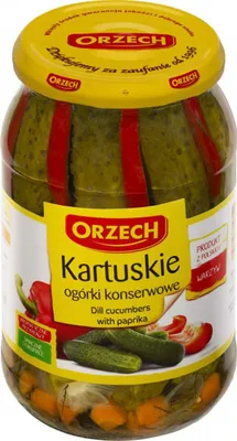 Image de Noix et cornichons en conserve de Kartuzy, 900 g