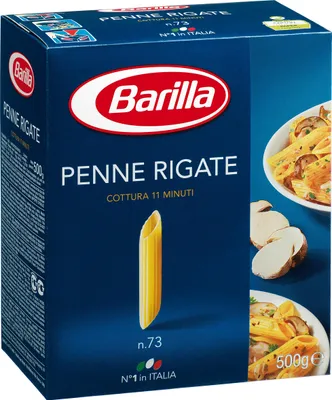 Produktbild von 5x Pasta Barilla Penne rigate Nr. 73 italienisch Nudeln 500 g pack