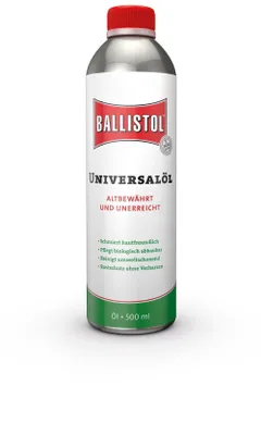 Obrázok produktu pre Ballistol univerzálna olejová kanva viacfarebná čistí šetrná k životnému prostrediu 500ml