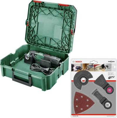 Produktbild von Bosch Multifunktionswerkzeug PMF 250 CES + Zubehörset Universal 13 tlg. STARLOCK