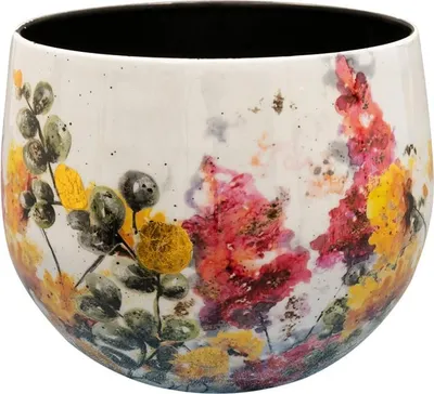 Zdjęcie produktu dla Kolekcja TS – Blumentopf Floral white – 21x16