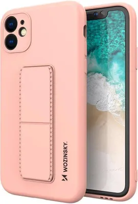 Produktbild von Wozinsky Kickstand Case Silikonhülle mit Ständer Samsung Galaxy A72 4G rosa