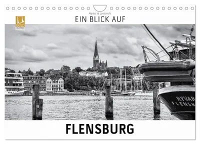 Produktbild von Ein Blick auf Flensburg (Wandkalender 2027 DIN A4 quer), CALVENDO Monatskalender
