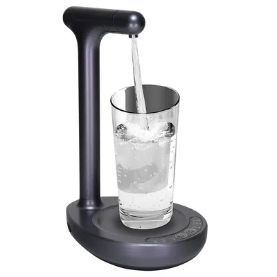 Produktbild von Tragbarer Desktop-Wasserspender für 5-Gallonen-Bottles, USB wiederaufladbar, 5-stufig automatische Wasserentnahme, für Büro, Küche & Schlafzimmer