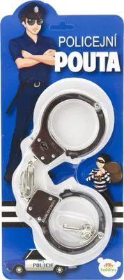 Produktbild von TEDDIES Polizei-Handschellen aus Metall für Kinder