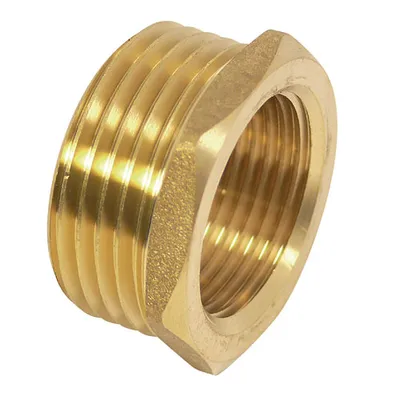 Produktbild von Reduziergewindestück mit Außen-/Innengewinde, 3/8", 1/4", Messing