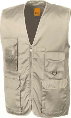 Produktbild von Result WORK-GUARD R45X | Herren Arbeitsweste Safari Vest - Farbe: Camel - Größe: L