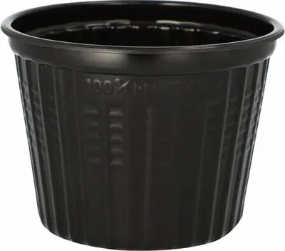 Produktbild von 25x Mehrwegschalen Snack- und Suppenschalen rund 500 ml Ø11,5 cm schwarz