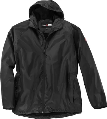 Produktbild von Marc & Mark leichte Regenjacke Übergröße schwarz