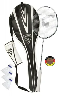 Produktbild von Talbot-Torro Badminton-Schläger ISOFORCE 211 STARTERSET (weiß-schwarz)