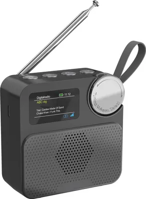Produktbild von DAB/DAB+ & FM Radio, Bluetooth 5.0, Farbdisplay, Alarm & Timer, tragbar, wiederaufladbar, einfach zu bedienen, 12h Akku