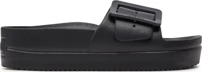 Produktbild von Damen-Schaumstoff-Plateausandalen mit Schnalle Big Star NN274A662 Schwarz 41
