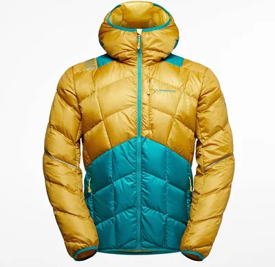 Produktbild von Pinnacle Down Jkt M, Style L82, Farbe 732733 Savana/Everglade, Größe M, La Sportiva