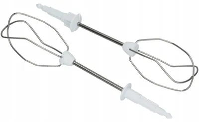 Produktbild von Bosch 659061 00659061 ORIGINAL 2x Turbobesen Rührbesen Schneebesen Quirl Rechts + Links für Rührgerät Handmixer Handrührer Küchenmaschine