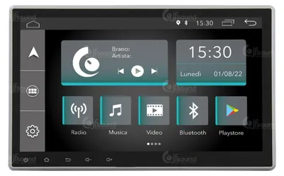 Image de Autoradio pour Ford Transit Custom (à partir de 2018) : Android, GPS, Bluetooth, WiFi, USB, DAB+