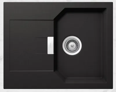 Produktbild von Schock Einbauspüle Manhattan D-100XS A Nero - Auflagespüle