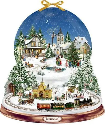 Produktbild von Wand-Adventskalender - Schneekugel Winterzauber