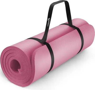 Obrázek produktu pro Fitness podložka, podložka na jógu, podložka na pilates, gymnastická podložka – pro sport a relaxaci. , vyrobená z NBR pěny. Rozměry: 185 x 60 cm. Barva: modrá