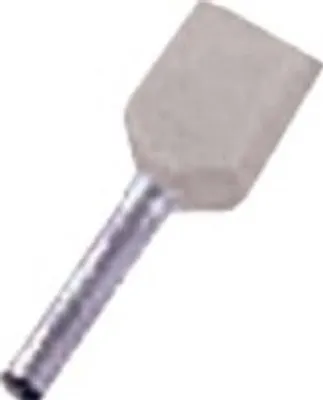 Produktbild von Intercable ICIAE0758ZGV - Aderendhülse - Grau - 0,75 mm² - 15 mm - 500 Stück(e)