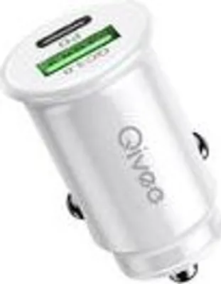 Produktbild von Auto schnell Ladegerät USB und USBC Typ-C für IPhone Samsung Zigarettenanzünder