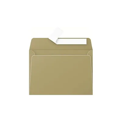 Produktbild von Clairefontaine Umschlag C6 Pollen 120g gold