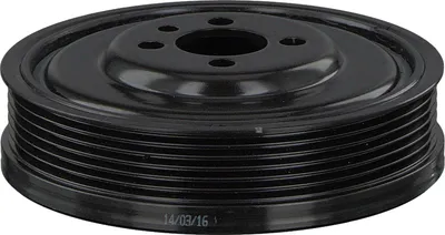 Produktbild von FEBI BILSTEIN 26870 Riemenscheibe Kurbelwelle für VW Golf VII Schrägheck (5G1, BQ1, BE1, BE2) 143mm 5-Rippen
