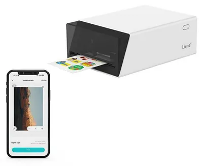 Obrázek produktu pro Liene Pix Cut 2v1 – přenosná fototiskárna s připojením přes Bluetooth
