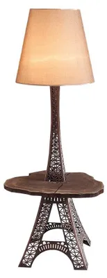 Obrázok produktu pre Hnedá drevená lampa v elegantnom dizajne pre obývacie izby a kancelárie