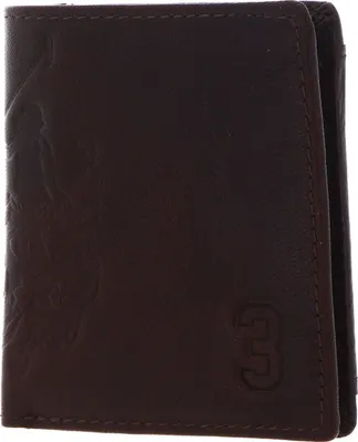 Produktbild von U.S. POLO ASSN. Leder Geldbörse Es Wallet with Coin Leather Dark Brown dunkelbraun