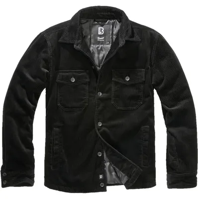Obrázek produktu pro Bunda Brandit Corduroy Jacket black - M