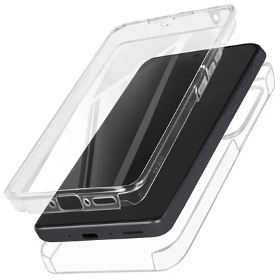 Zdjęcie produktu dla Avizar, etui 360 dla Samsung Galaxy A35, miękki przód, przezroczysty