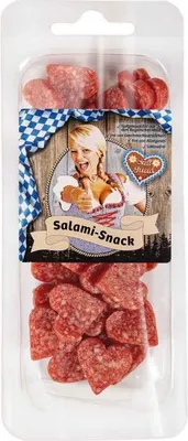 Produktbild von Breu Salami Mini Herzchen 50g