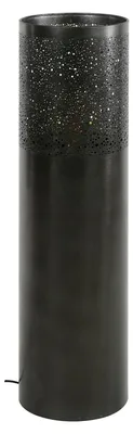 Obrázok produktu pre FURNLUX Stojaca lampa valec čierna 25 cm / Hlavná farba: čierna / Rozmery: 25 x 90 x 25 cm