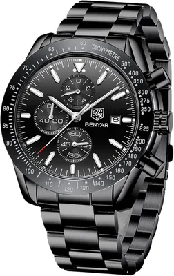 Obrázek produktu pro pro muže, kožený řemínek, pánský módní obchodní sportovní design, 30M vodotěsný elegantní chronograf analogový Quartz