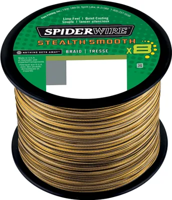 Immagine prodotto di SPIDERWIRE Stealth, 2000 metri, 0,33 mm, 38,1 kg / 84 libbre, mimetico, filo da pesca intrecciato, 1515777