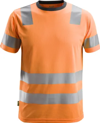 Produktbild von Snickers AllroundWork Hi-Vis T-Shirt, Kl. 2, EN 20471 High-Vis Orange-L