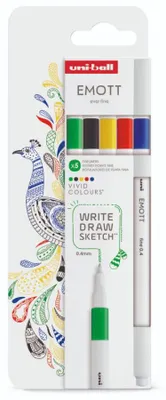 Obrázek produktu pro UNI EMOTT - sada linerů VIVID, mix barev - 5 ks