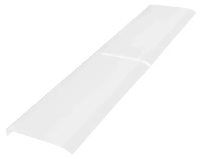 Image de Auvent - Auvent pour porte et fenêtre - 200 x 44,5 cm - PET - Fixation murale - Capacité de charge : 5 kg - Transparent