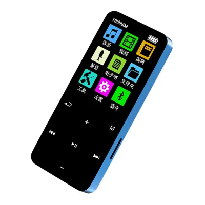 Obrázek produktu pro MP3 přehrávač s BT 5.2 Přenosný digitální sportovní audio přehrávač Vestavěný čistý reproduktor Multifunkční FM rádio Hlasový záznamník Herní přehrávač