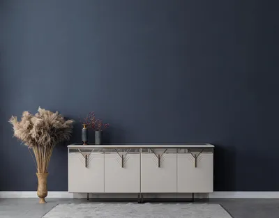 Productafbeelding van Zijtafel, buffet, houten kast, commode, kast, hout, wit, modern