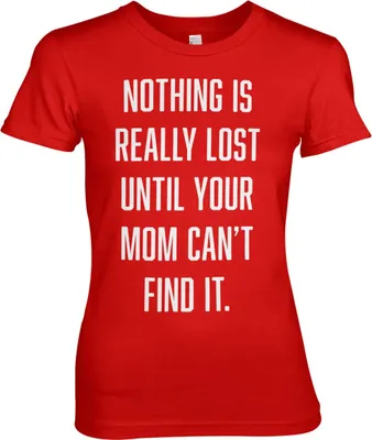 Produktbild von Nothing Is Lost Girly Tee - Large - Red