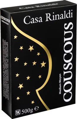 Produktbild von Casa Rinaldi Cous Cous aus Harteweizengrieß in der Packung 500g