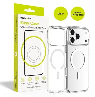 Obrázek produktu pro Mobile Origin MO-HYCL-IP17PM, Obal, Apple, iPhone 17 Pro Max, 17,5 cm (6.9"), Průhledná