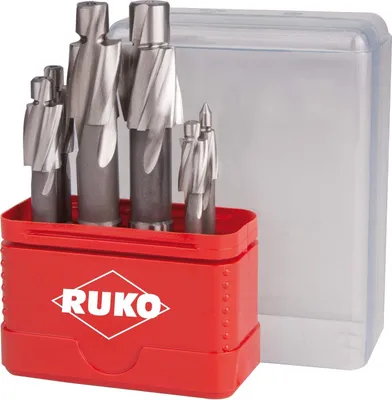 Produktbild von RUKO Flachsenker-Satz DIN 373 HSS, 6tlg., M3–M10 - 102454