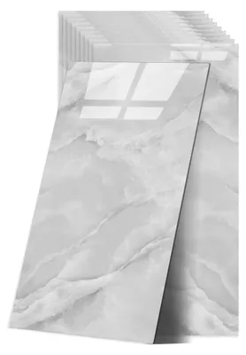 Produktbild von Selbstklebende Marmor-Fliesenaufkleber, 10 Stück