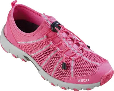 Produktbild von BECO the world of aquasports Wasserschuhe BEactive Aqua Fitness Trainers mit Bungee-Schnürung und Wasserablauf pink 39